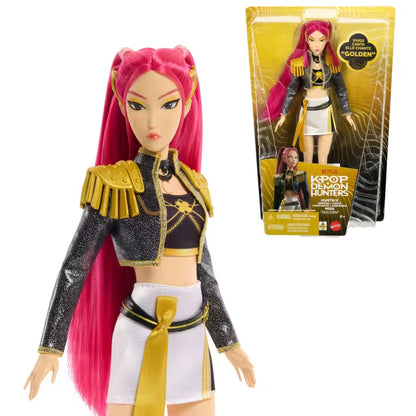 Mattel KPop Demon Hunters HUNTR/X Mira Golden Muñeca Cantante