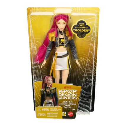 Mattel KPop Demon Hunters HUNTR/X Mira Golden Muñeca Cantante