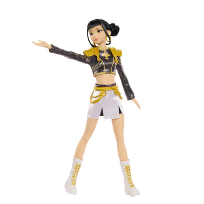 Mattel KPop Demon Hunters HUNTR/X Zoey Golden Muñeca Cantante