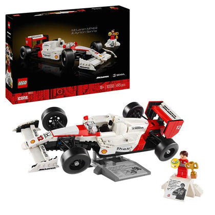 Mclaren Mp4/4 Y Ayrton Senna Lego Icons