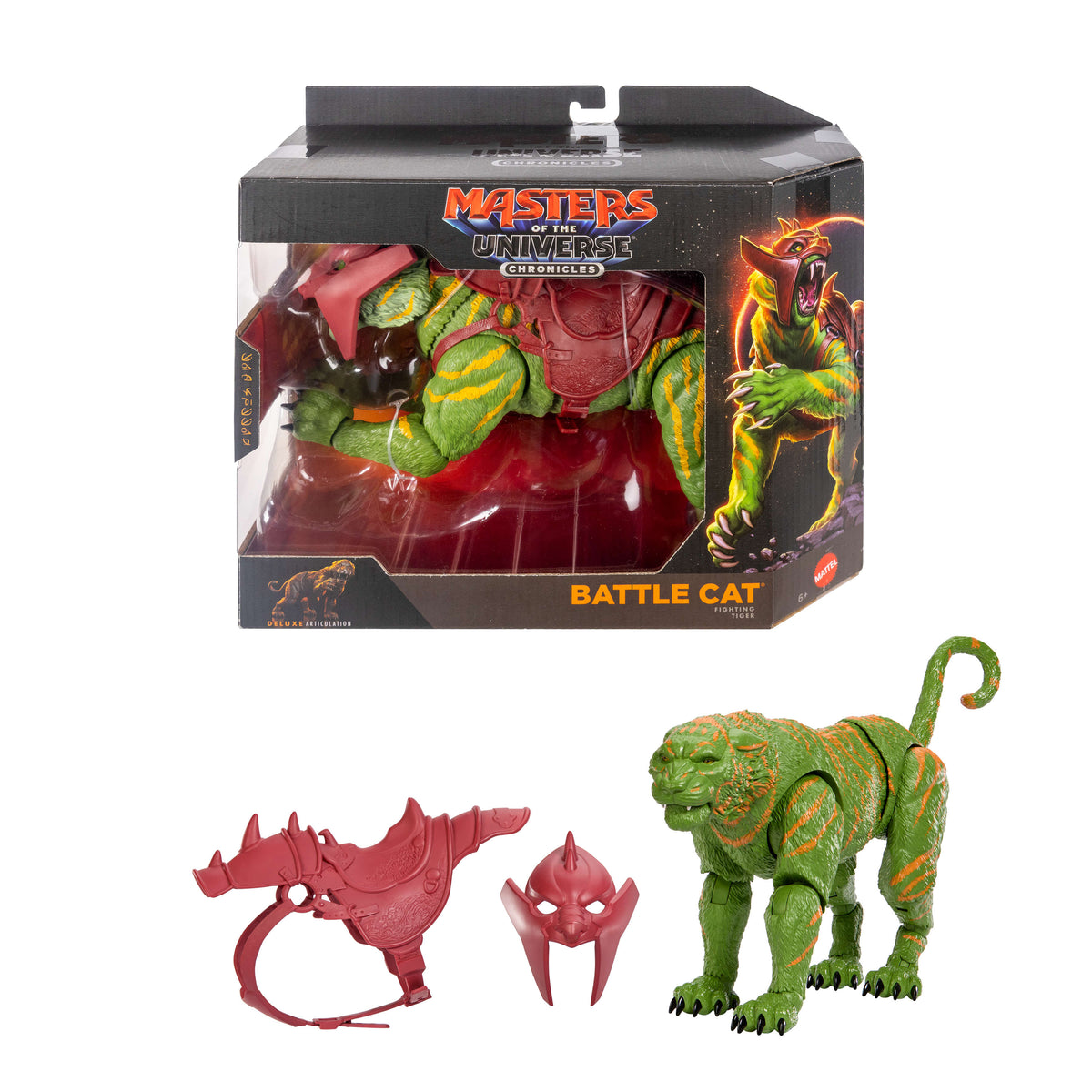 Mattel Masters of the Universe Chronicles Battle Cat Figura de Acción 16,5 cm