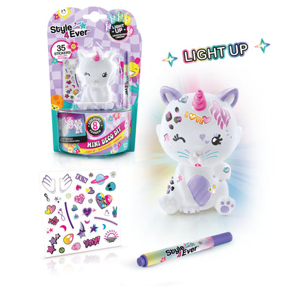 Unicornio Mini Diy - Con Luz