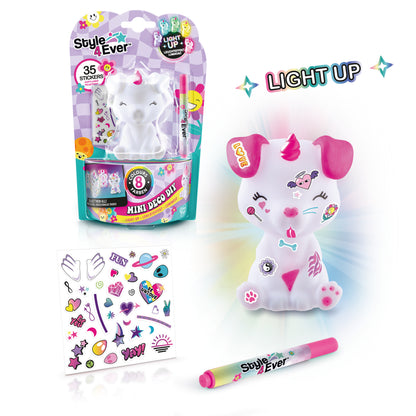 Unicornio Mini Diy - Con Luz
