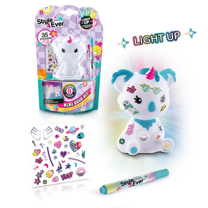 Unicornio Mini Diy - Con Luz