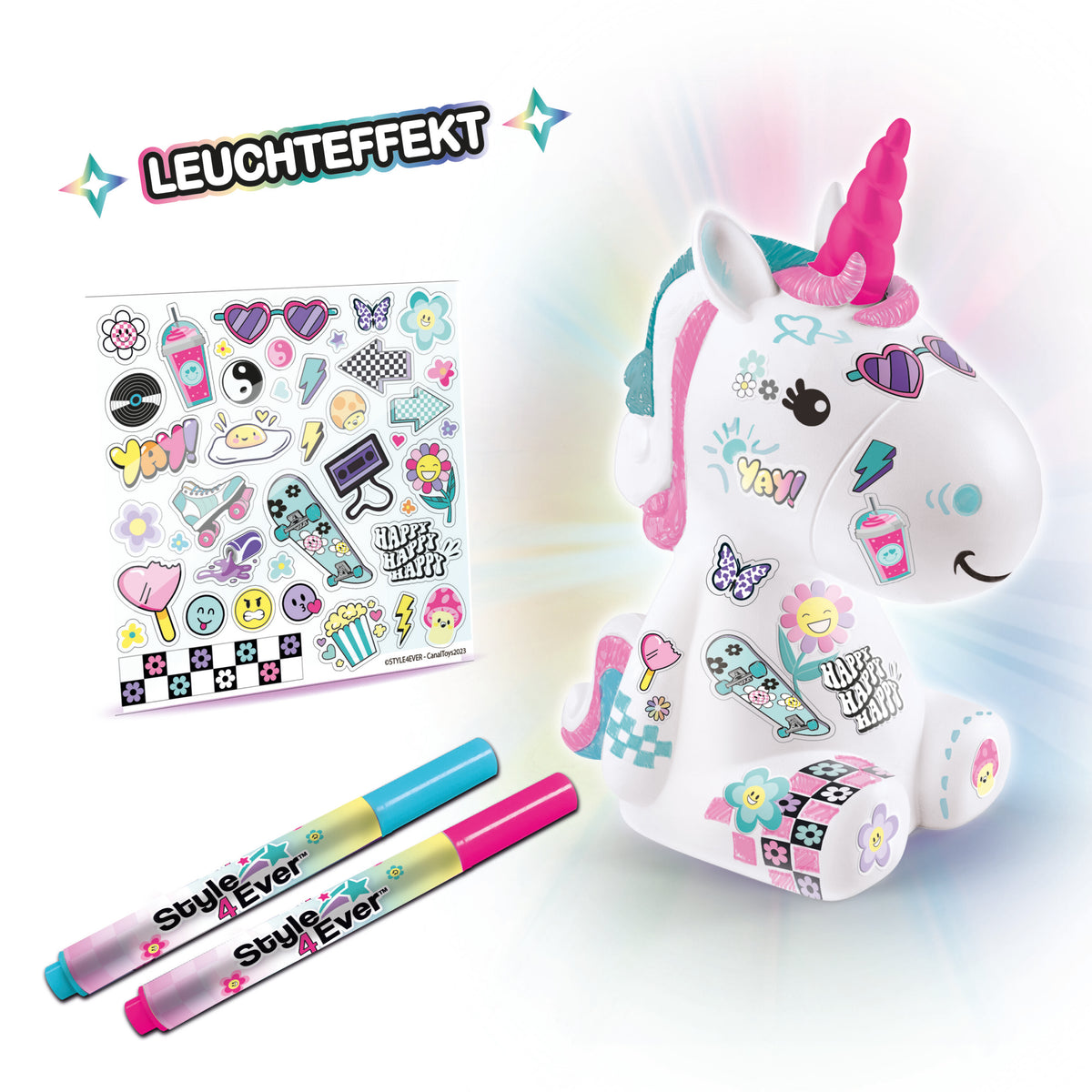DIY Unicorn Light Up Kit Crea y Decora Unicornio con Luz LED