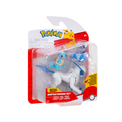 Pokemon Pack 3 Figuras - Squirtle + Absol + Skorupi