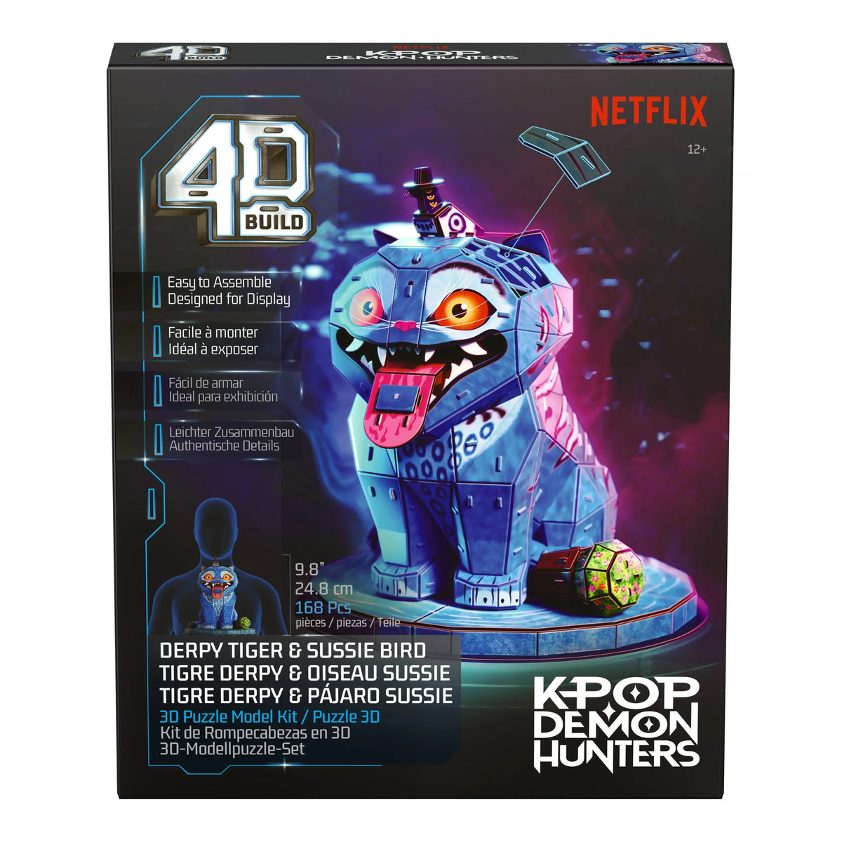 KPop Demon Hunters 4D Build Derpy Tiger