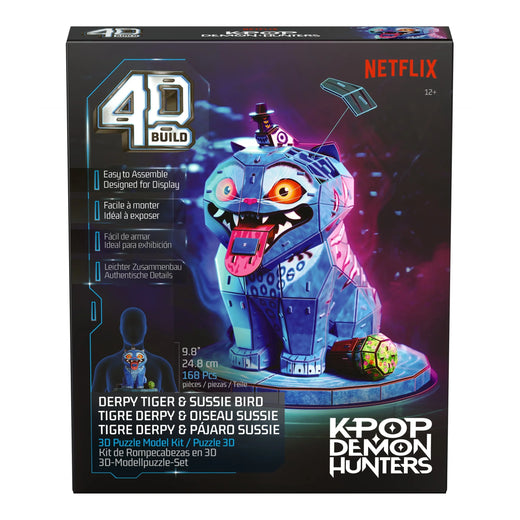 KPop Demon Hunters 4D Build Derpy Tiger