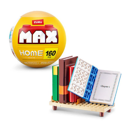 Set Bloques Premium Home Max - Con Diferentes Modelos De Piezas - Mesa De Lectura