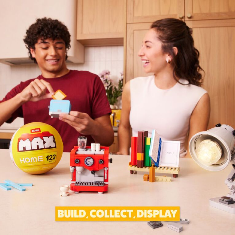 Set Bloques Premium Home Max - Con Diferentes Modelos De Piezas - Cafetera