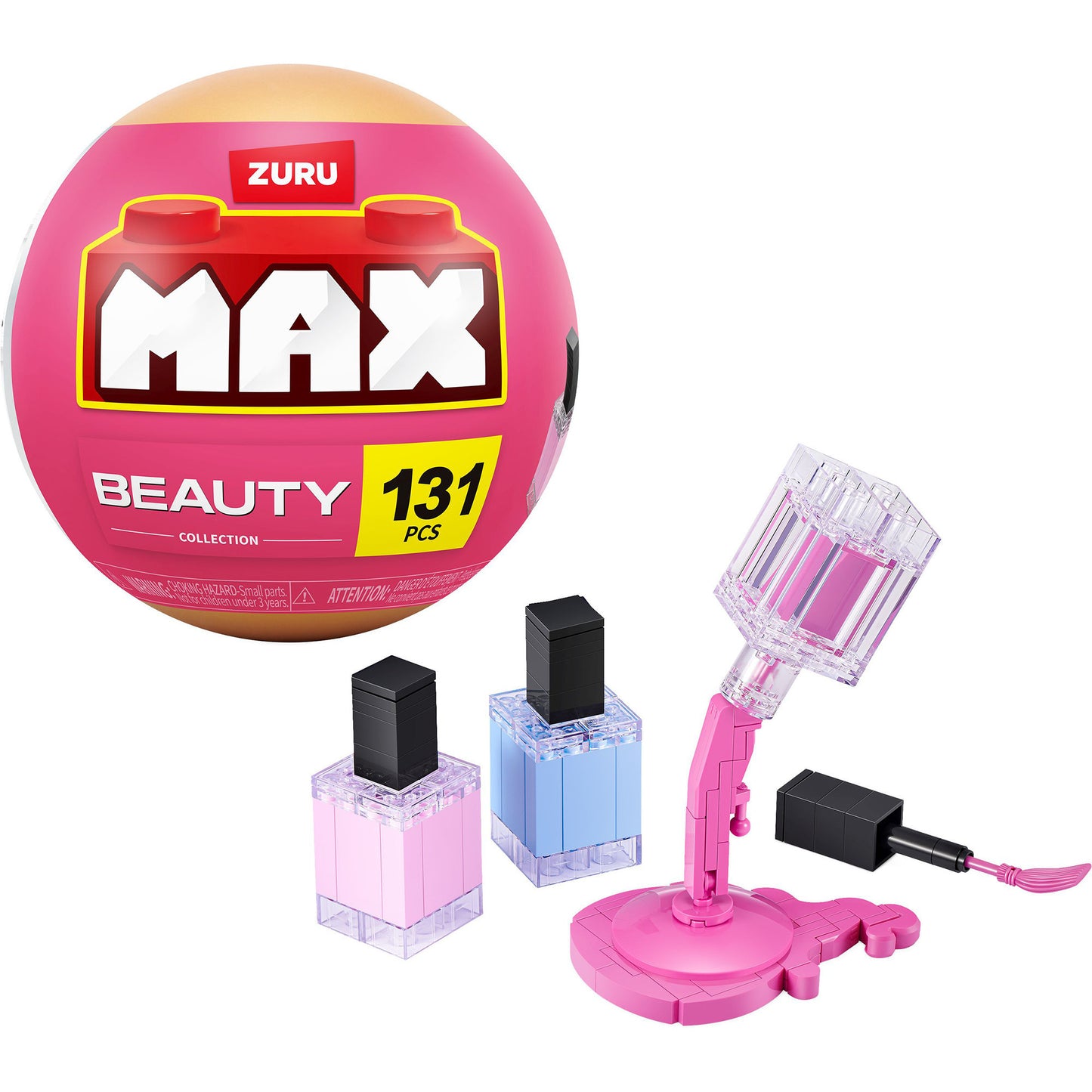 Set Bloques Premium Beauty Max - Con Diferentes Modelosde Piezas - Esmalte De Uñas