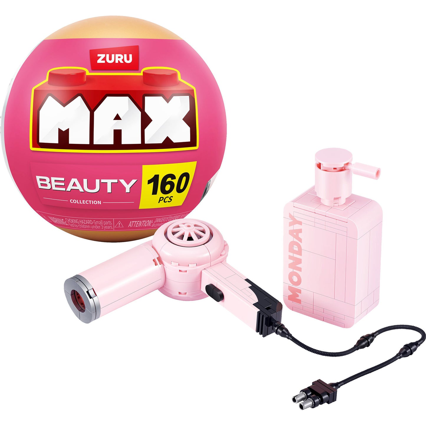 Set Bloques Premium Beauty Max - Con Diferentes Modelosde Piezas - Secador De Pelo