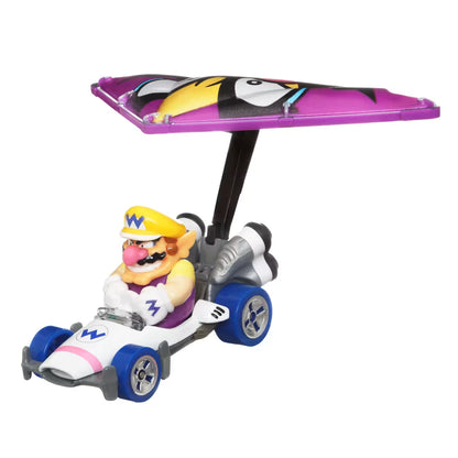 Hot Wheels Mario Kart B -Dasher con Wario Wing