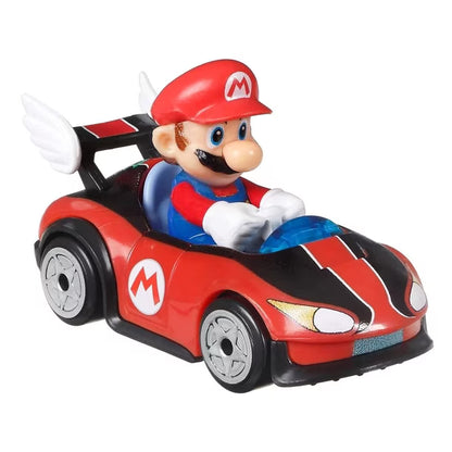Hot Wheels Mario Kart Personajes Escala 1:64 - Mario Alas