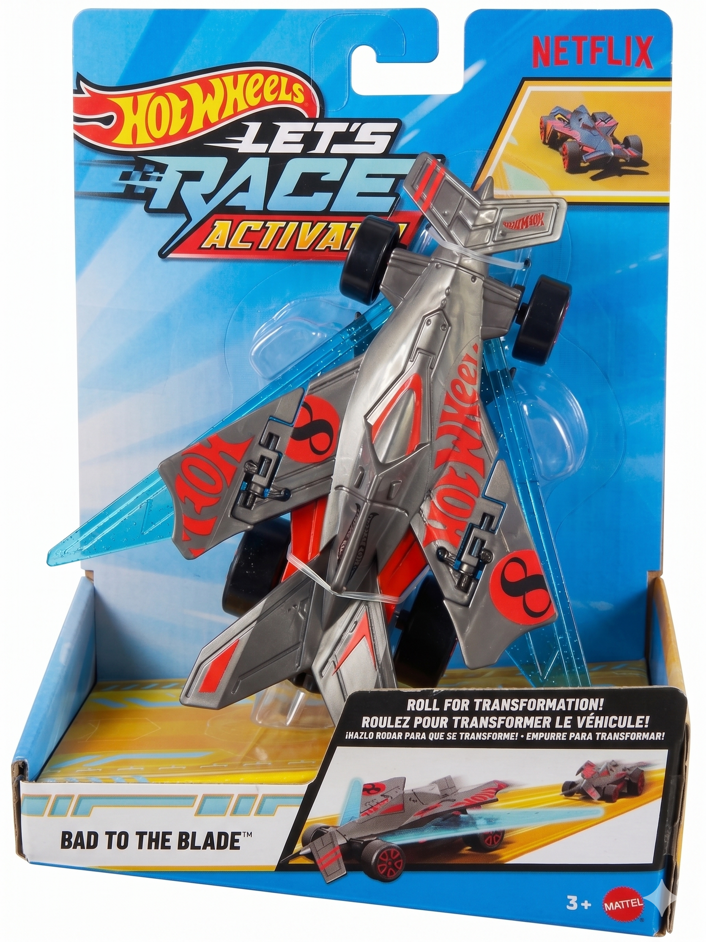 Hot Wheels Auto Let's Race Sorpresa - Bad To The Blade