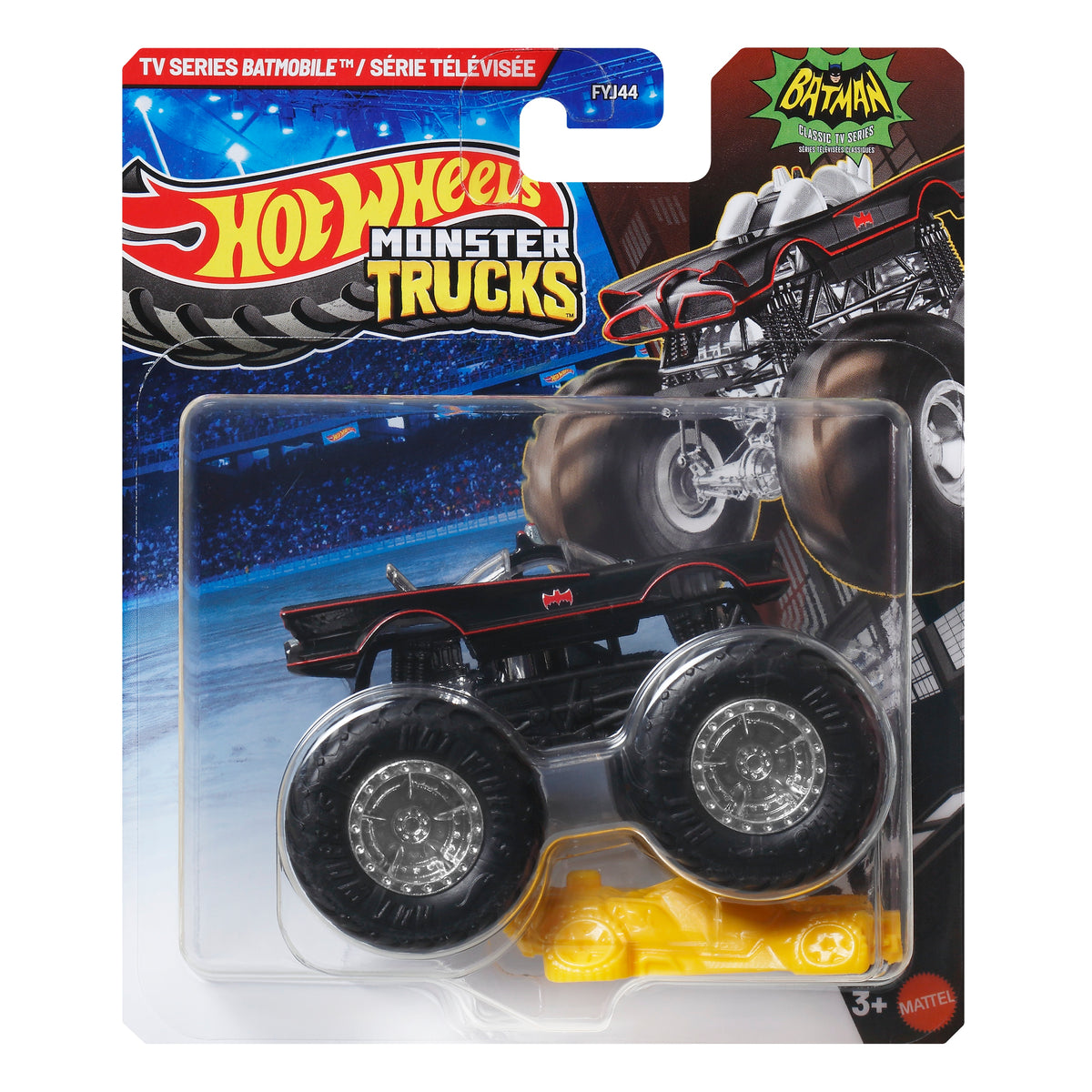Hot Wheels Monster Truck Escala 1:64 - Tv Series Batmobile