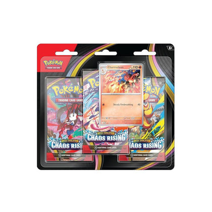 Pokemon Tcg Chaos Rising 3-pack Blister Ing