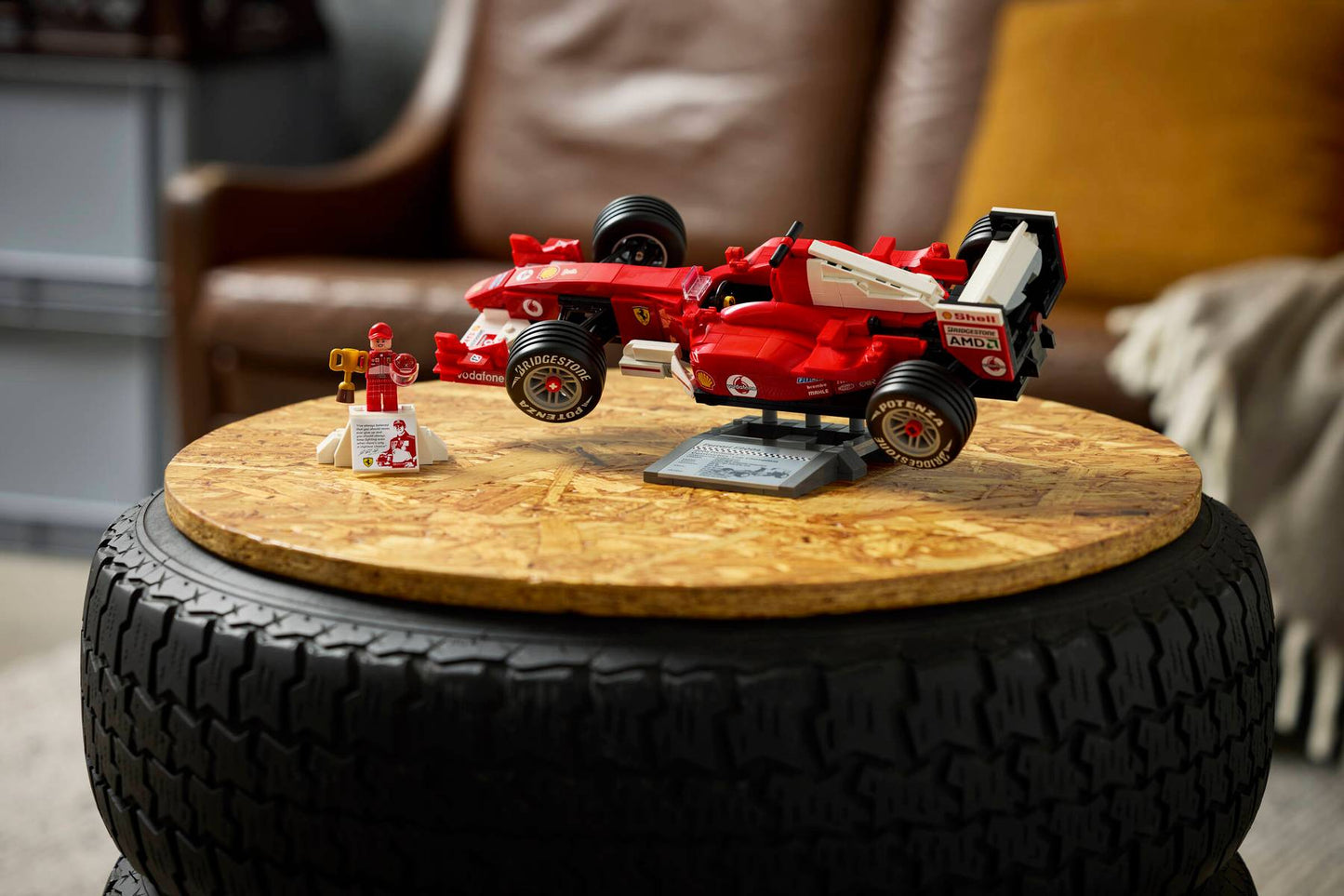 Ferrari F2004 Y Michael Schumacher Lego Icons