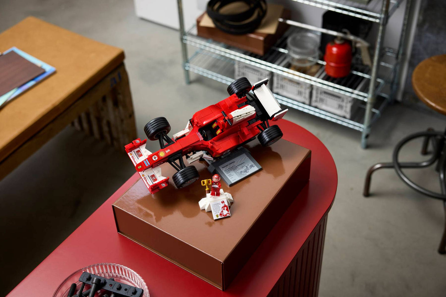 Ferrari F2004 Y Michael Schumacher Lego Icons