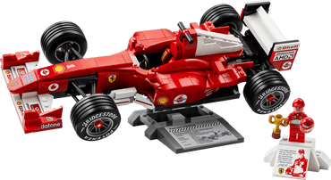 Ferrari F2004 Y Michael Schumacher Lego Icons
