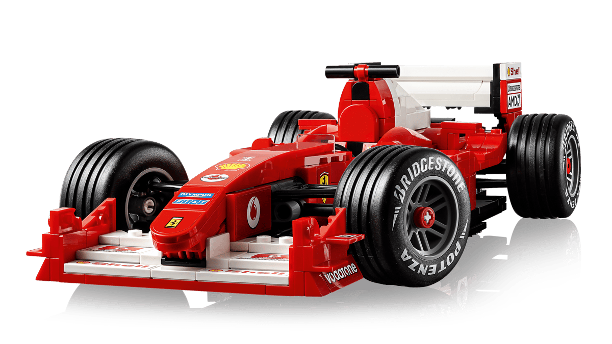 Ferrari F2004 Y Michael Schumacher Lego Icons