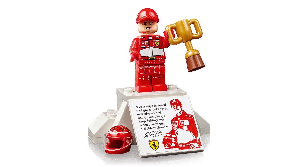 Ferrari F2004 Y Michael Schumacher Lego Icons
