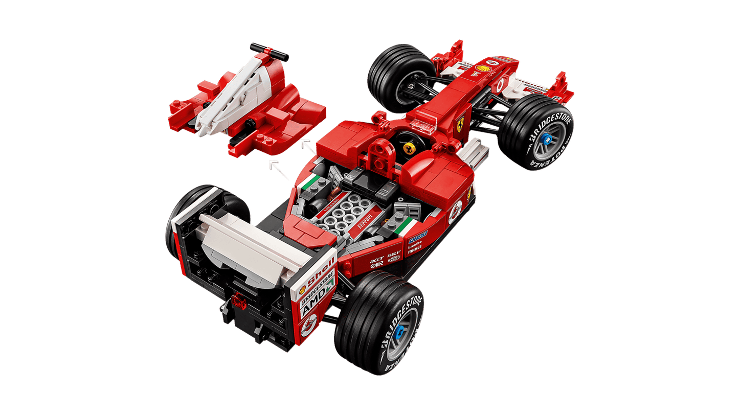 Ferrari F2004 Y Michael Schumacher Lego Icons