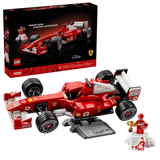 Ferrari F2004 Y Michael Schumacher Lego Icons