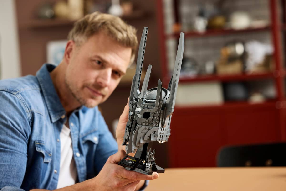El Señor De Los Anillos Casco De Sauron Lego Icons