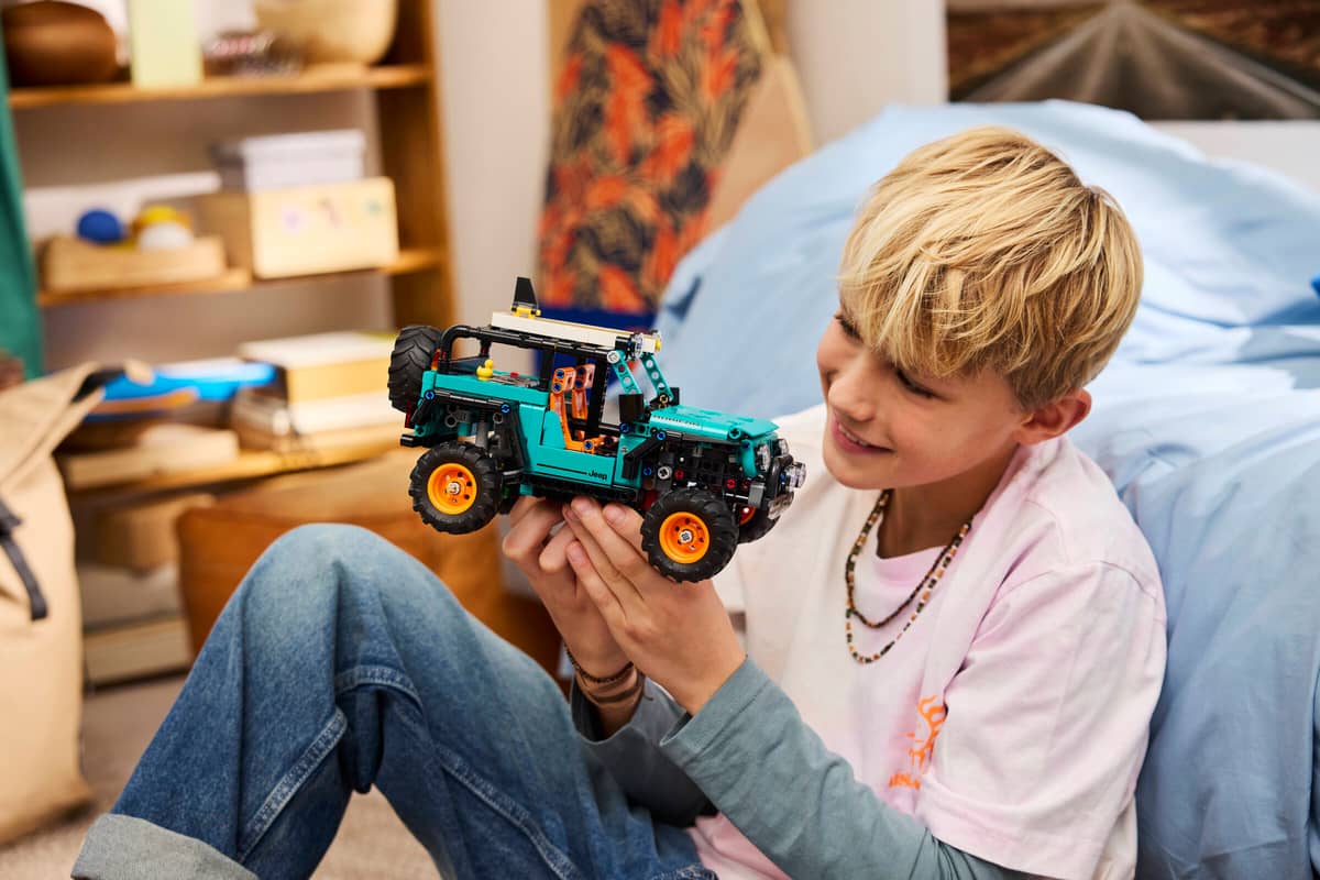 Suv Jeep Wrangler Rubicon Lego Technic