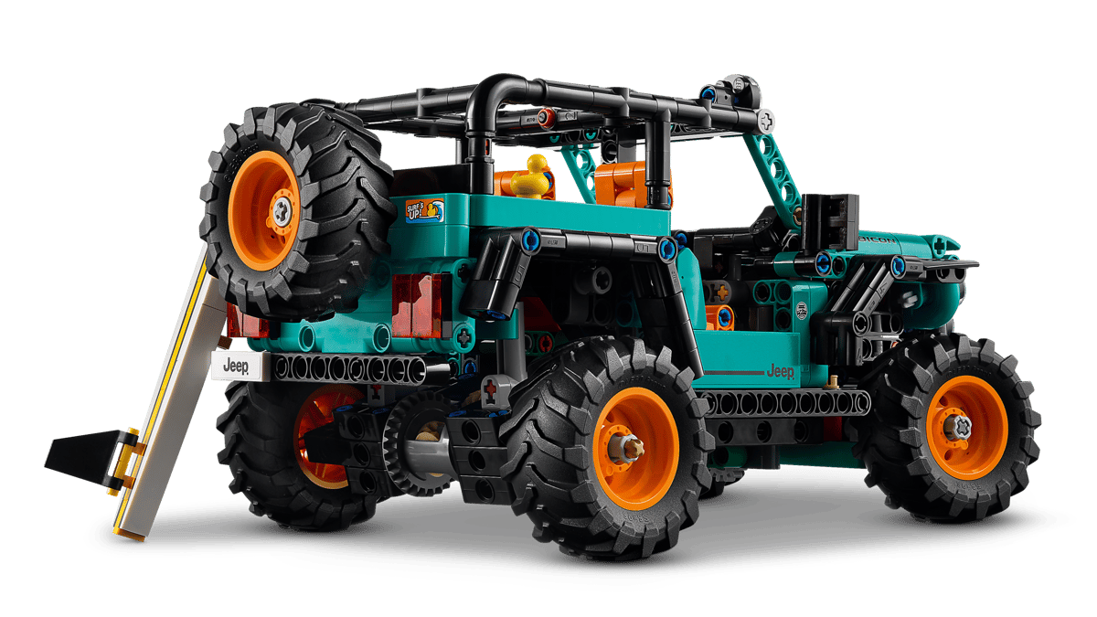 Suv Jeep Wrangler Rubicon Lego Technic