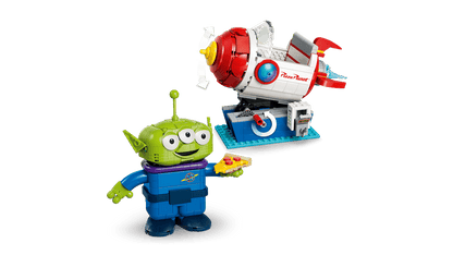 Marcianito Con Cohete De Pizza Planet Lego Disney Animation
