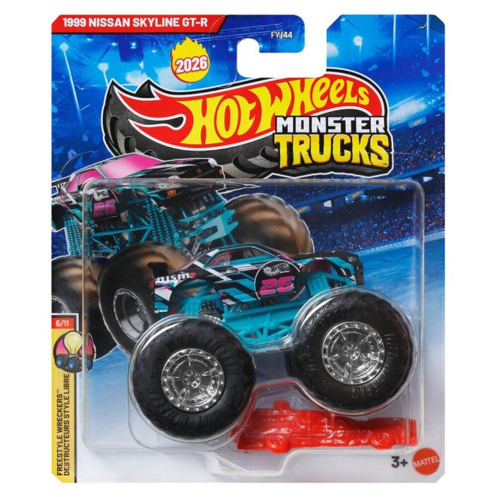 Hot Wheels Monster Truck Escala 1:64 - 1999 Nissan Skyline