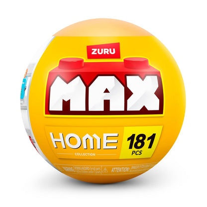 Cápsula amarilla con etiquetado Home Max 181 piezas de Max