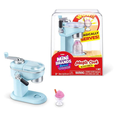Playset Mini Brands Magic Cook Kitchen de Zuru - Maquina de helados