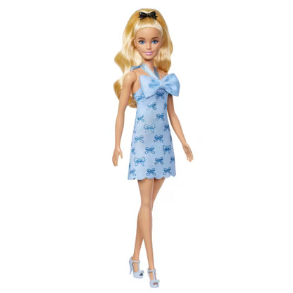 Barbie Fashionistas - 237-Vestido Lazos Azules