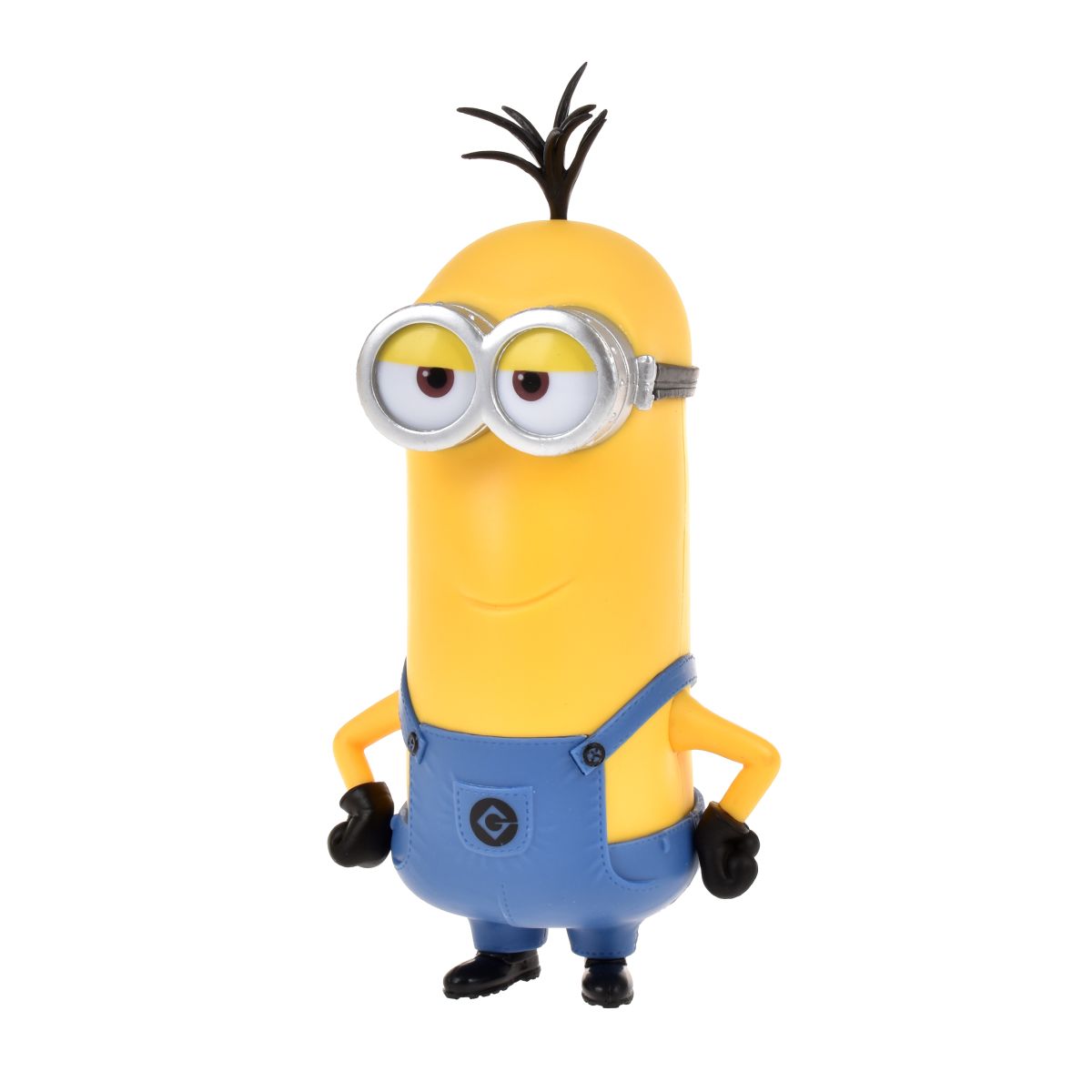 Figura detalle de Kevin Minions con gafas y overol azul