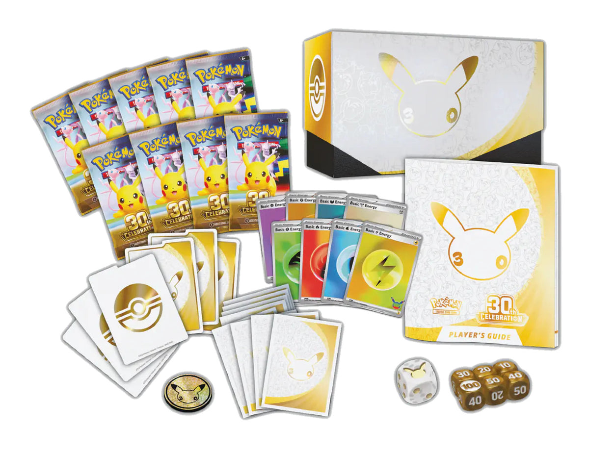 Pokemon Tcg 30th Celebration Elite Trainer Box Español