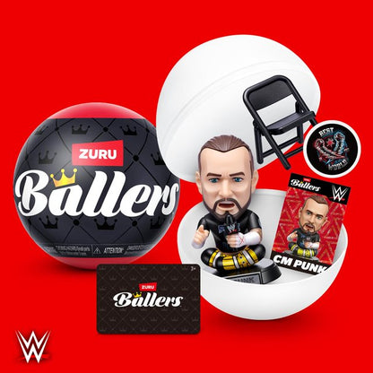 PREVENTA: WWE Ballers Cápsula Sorpresa Figura Coleccionable
