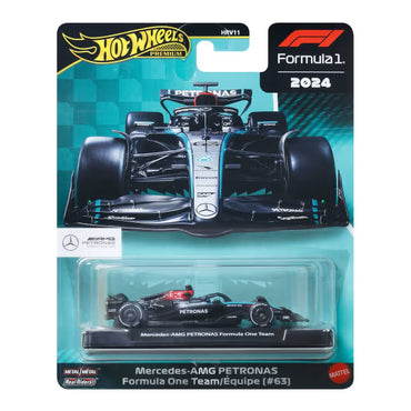 Hot Wheels Collector Auto Racing - Mercedes-Amg Petronas #63
