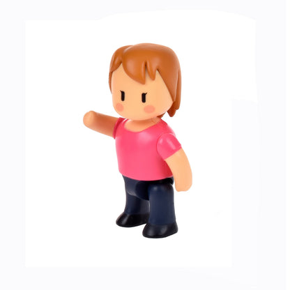 Figura articulada Ms. Stumble Stumble Guys vista lateral derecha