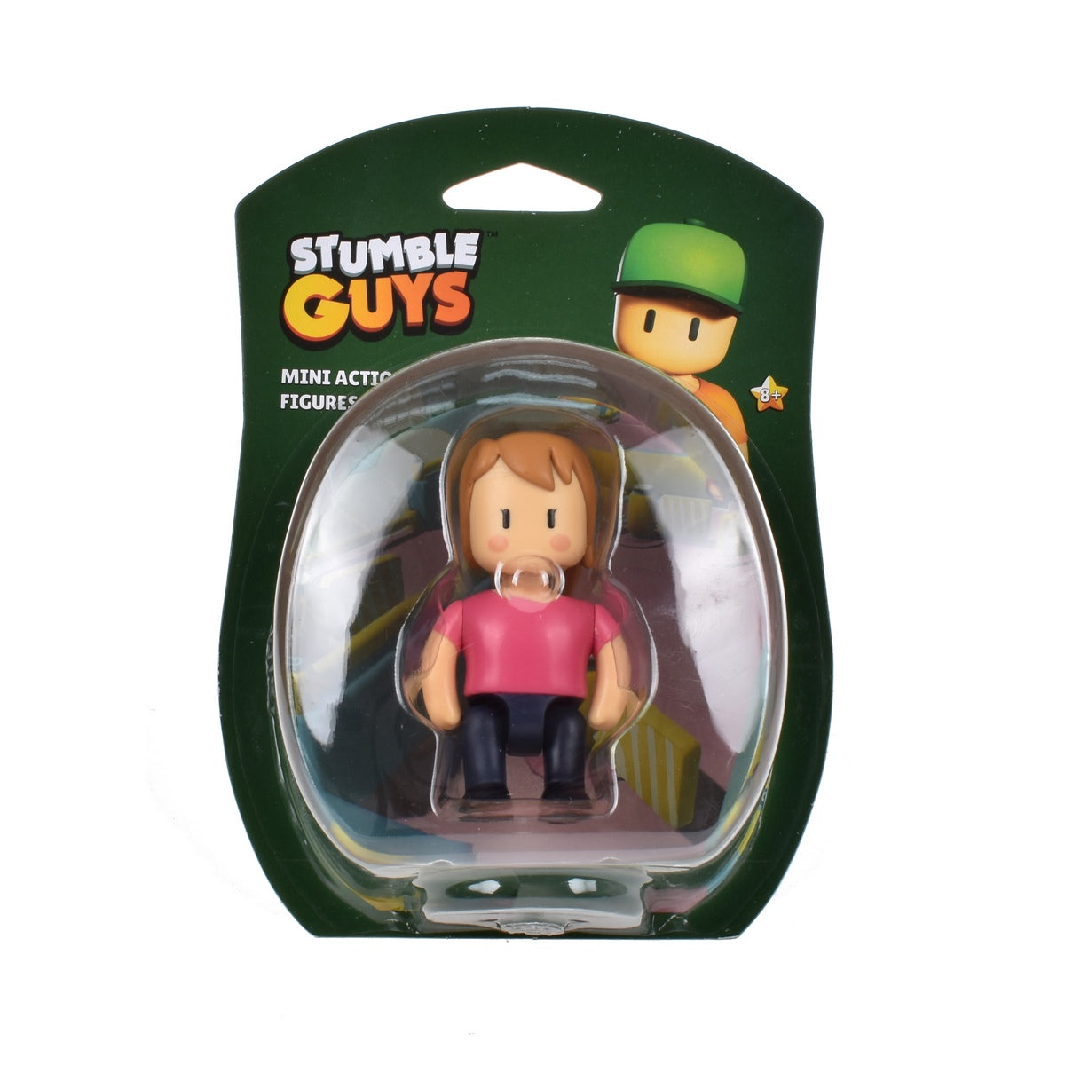Figura articulada Ms. Stumble Stumble Guys vista lateral izquierda