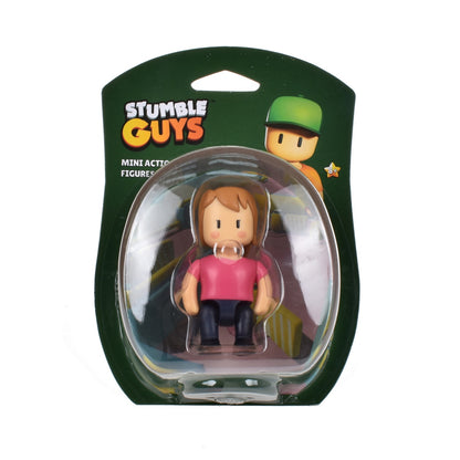 Figura articulada Ms. Stumble Stumble Guys vista lateral izquierda
