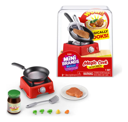 Playset Mini Brands Magic Cook Kitchen de Zuru - Sartén