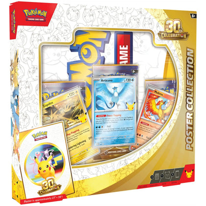 Pokemon Tcg 30th Celebration Poster Collection Español
