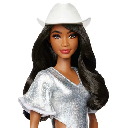 Barbie Fashionistas - 239-Vestido Vaquero Brillante
