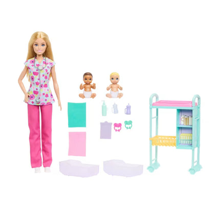 Barbie Set De Profesiones Con Muñeca - Pediatra