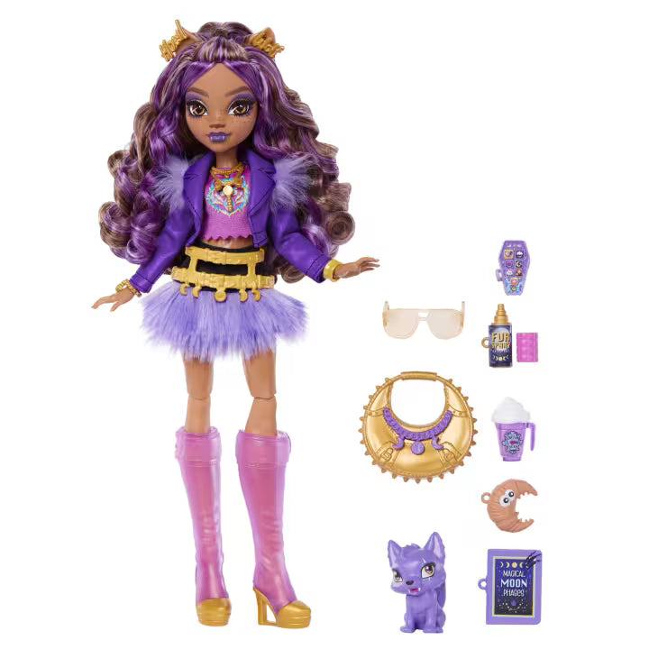 Monster High Muñeca Draculaura - Clawdeen Wolf 2 - Falda