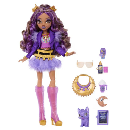 Monster High Muñeca Draculaura - Clawdeen Wolf 2 - Falda