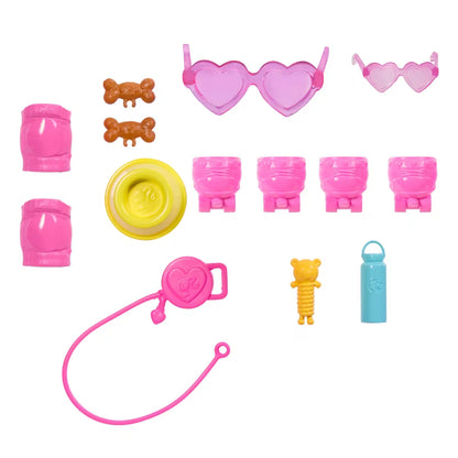 Barbie Pets Skate and Run Muñeca con Perrito y Patines